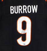 Cincinnati Bengals Joe Burrow Autographed Black Authentic Nike Elite Jersey Fanatics Holo #SV33314720