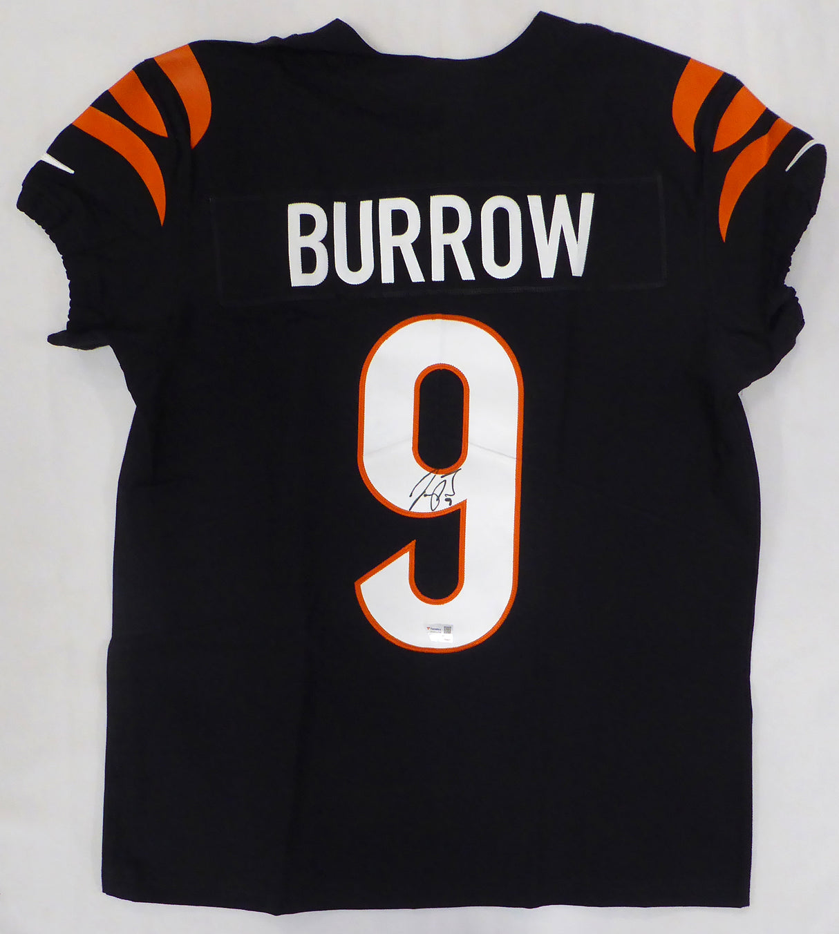 Cincinnati Bengals Joe Burrow Autographed Black Authentic Nike Elite Jersey Fanatics Holo #SV33314720