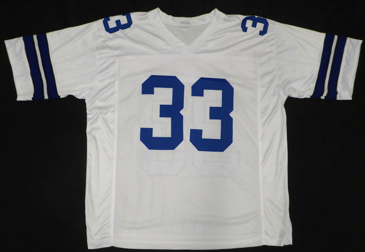 Dallas Cowboys Tony Dorsett Autographed White Jersey JSA #WA386050