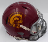 Charles White Autographed USC Trojans Mini Helmet TriStar Holo #7837064