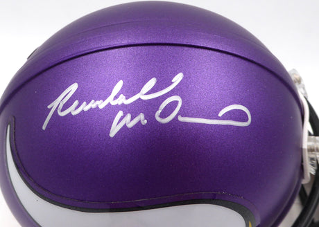 Randall McDaniel Autographed Minnesota Vikings Mini Helmet TriStar Holo #7861034