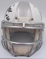 Shaquem & Shaquill Griffin Autographed Seattle Seahawks White Ice Mini Helmet (Smudged) MCS Holo #79466