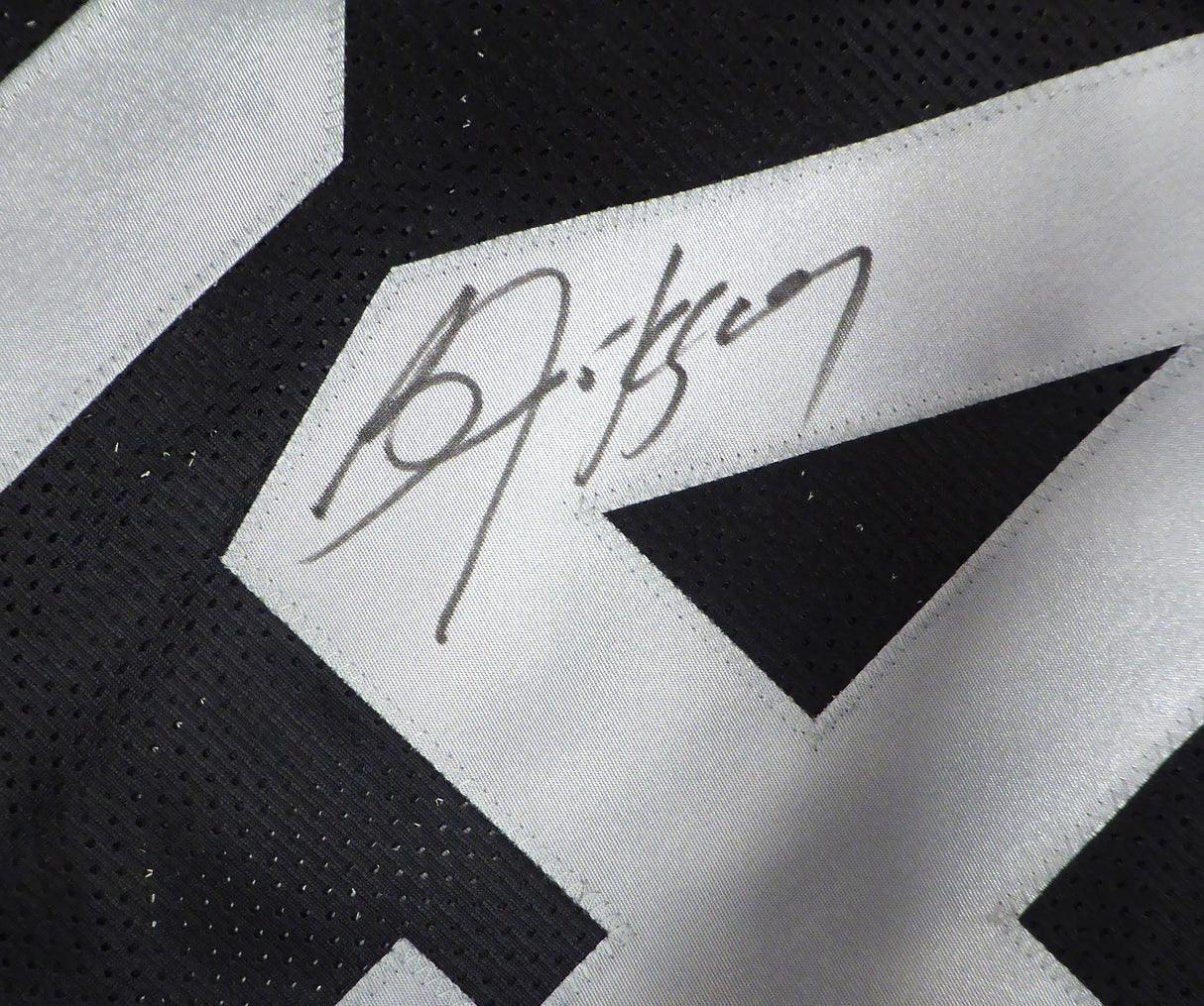 Oakland Raiders Bo Jackson Autographed Black Jersey Beckett BAS #B61356