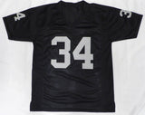 Oakland Raiders Bo Jackson Autographed Black Jersey Beckett BAS #B61356