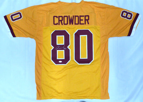 Washington Redskins Jamison Crowder Autographed Yellow Jersey JSA #WP976547