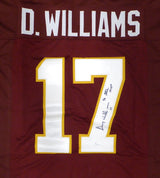 Washington Redskins Doug Williams Autographed Maroon Jersey "SB XXII MVP" JSA #W971511