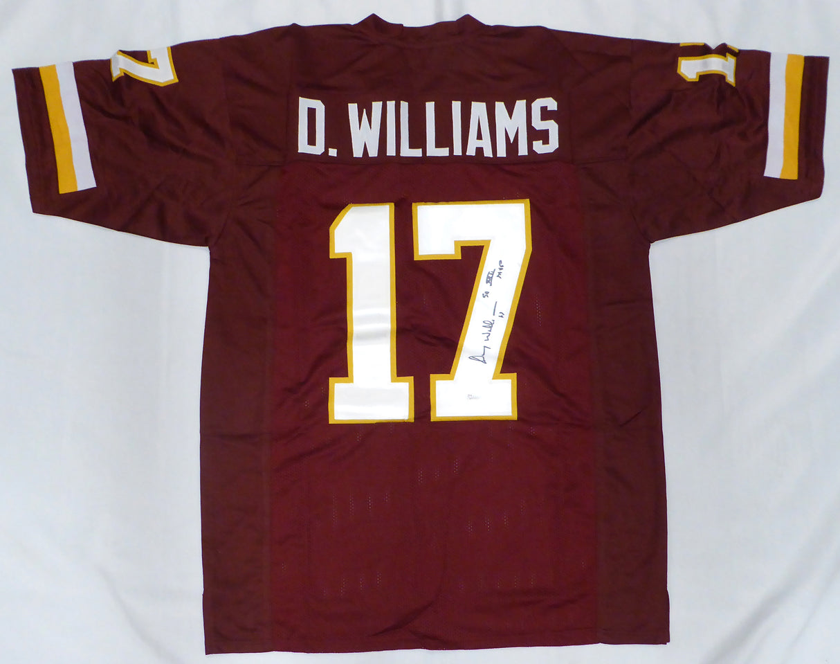 Washington Redskins Doug Williams Autographed Maroon Jersey "SB XXII MVP" JSA #W971511