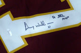 Washington Redskins Doug Williams Autographed Maroon Jersey "SB XXII MVP" JSA #W971511