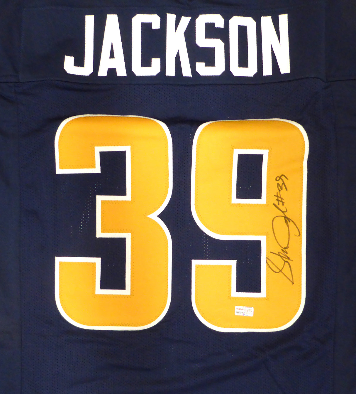 St. Louis Rams Steven Jackson Autographed Blue Jersey TriStar Holo #8005320