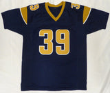 St. Louis Rams Steven Jackson Autographed Blue Jersey TriStar Holo #8005320