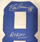 Dallas Cowboys Drew Pearson Autographed White Jersey "ROH 2011" TriStar Holo #7807293