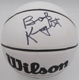 Bobby Knight Autographed Wilson Mini Basketball Indiana Hoosiers JSA #K96949