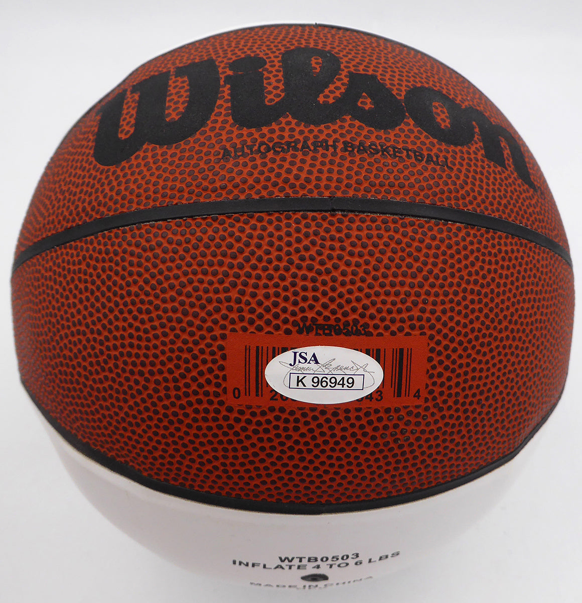 Bobby Knight Autographed Wilson Mini Basketball Indiana Hoosiers JSA #K96949