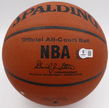 George Mikan Autographed Basketball Minneapolis Lakers "HOF 59" Beckett BAS QR #BP55349