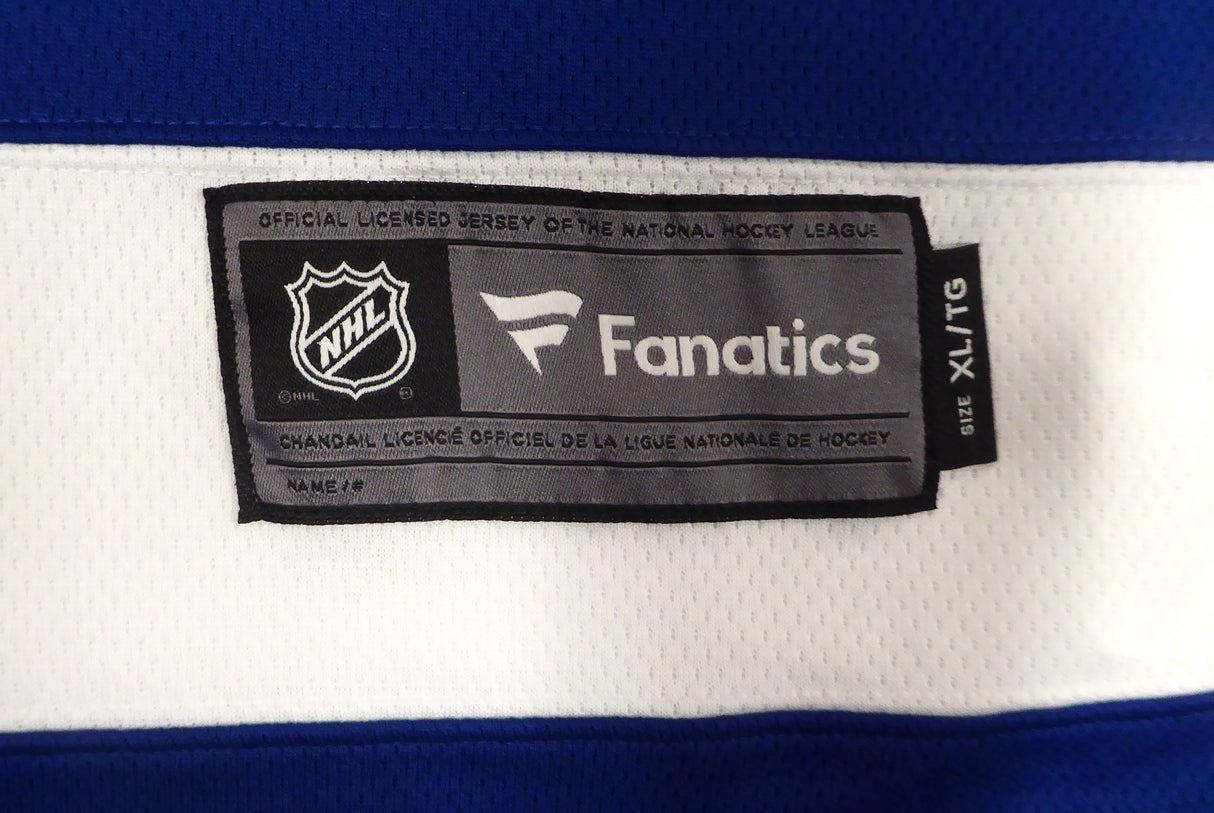 Tampa Bay Lightning Victor Hedman Autographed Blue CCM Jersey Beckett BAS QR #BP55345