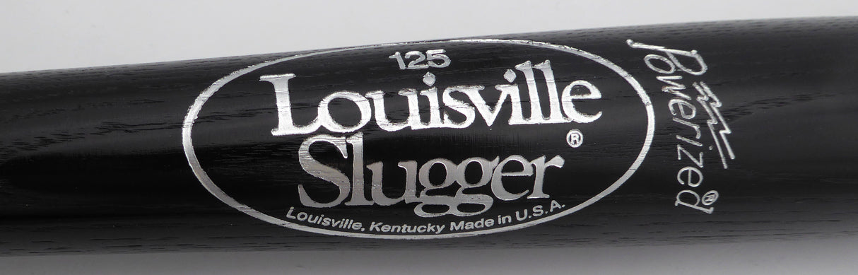 Leo Durocher Autographed Louisville Slugger Model Bat Brooklyn Dodgers Beckett BAS QR #BM00478