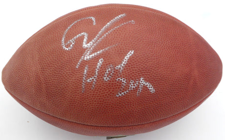 Cortez Kennedy Autographed Football Seattle Seahawks "HOF 2012" (Light Signature) Beckett BAS QR #BM00062