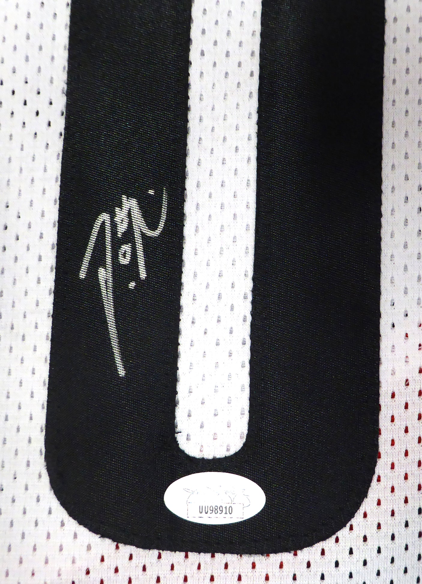 Portland Trail Blazers Damian Lillard Autographed White Jersey JSA #UU98910