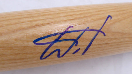 Wander Franco Autographed Louisville Slugger Bat Tampa Bay Rays JSA #AJ32501