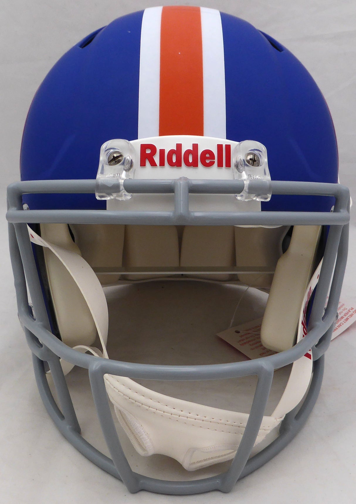 Kyle Pitts Autographed Flat Matte Blue Full Size Speed Authentic Helmet Florida Gators (Cut) Beckett BAS QR #WL15335