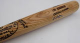 Lou Boudreau Autographed Louisville Slugger Bat Cleveland Indians "HOF 1970" Beckett BAS QR #BM37144