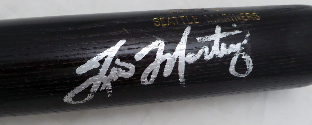 Tino Martinez Autographed Louisville Slugger T141 Game Issued Bat Seattle Mariners Beckett BAS QR #BH26896