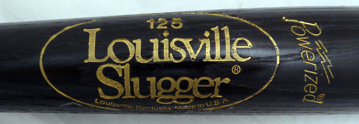 Tino Martinez Autographed Louisville Slugger T141 Game Issued Bat Seattle Mariners Beckett BAS QR #BH26896