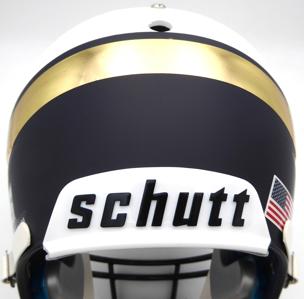 Unsigned Navy Midshipmen White Schutt Full Size Replica Helmet SKU #232625