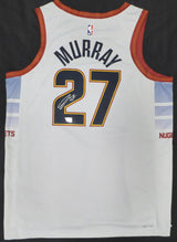 Denver Nuggets Jamal Murray Autographed White Nike Jersey Fanatics #SV33329638