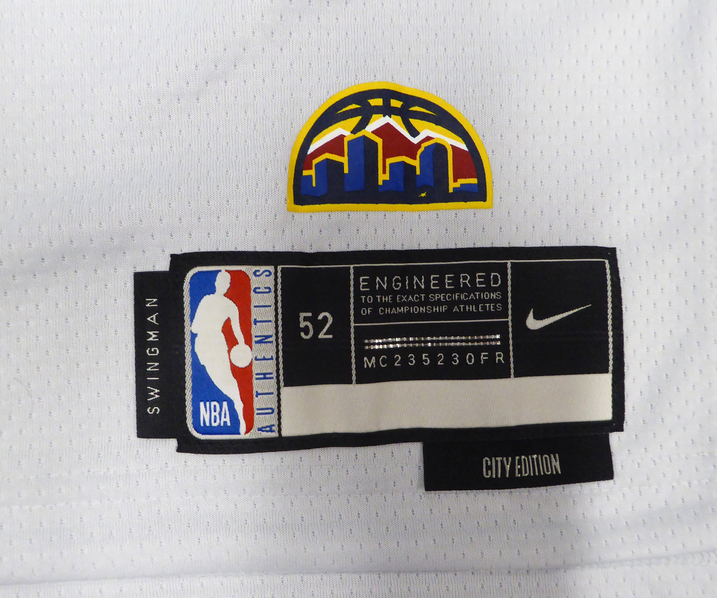 Denver Nuggets Jamal Murray Autographed White Nike Jersey Fanatics #SV33329638