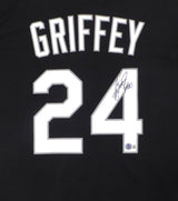 Seattle Mariners Ken Griffey Jr. Autographed Black Nike Jersey "MVP 97" Beckett BAS QR #1W448995