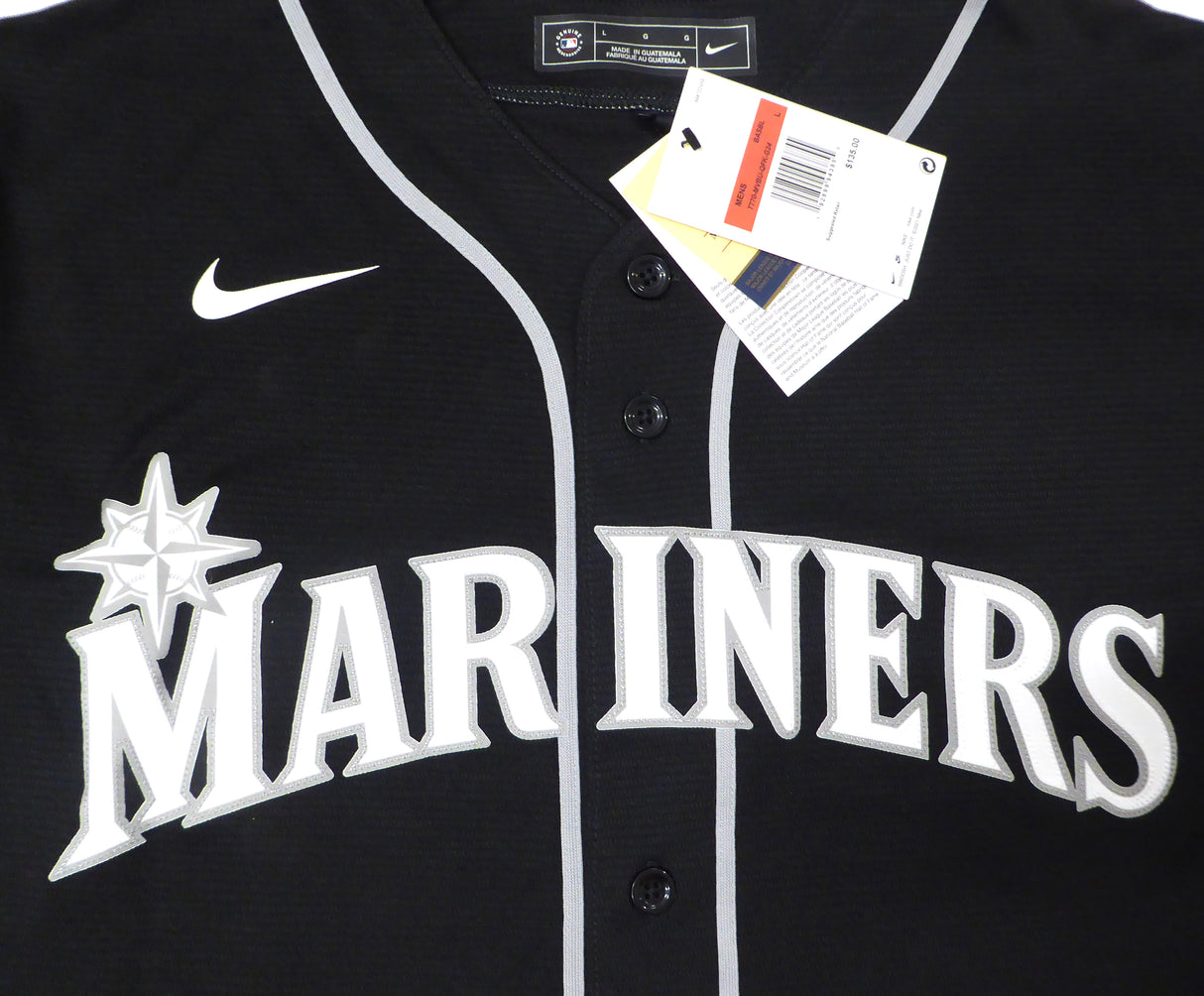 Seattle Mariners Ken Griffey Jr. Autographed Black Nike Jersey "A.C.T. & 10X GG" Beckett BAS QR #1W448994