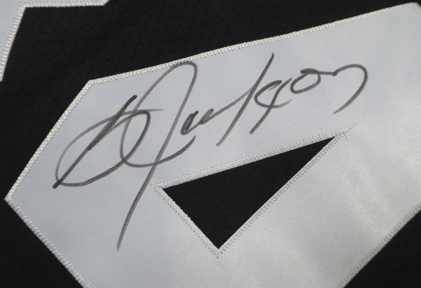 Oakland Raiders Bo Jackson Autographed Black Authentic Mitchell & Ness Jersey Beckett BAS QR #1W615081