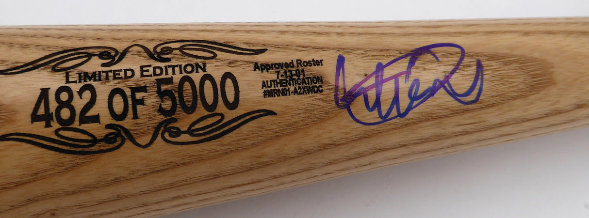 Ichiro Suzuki Autographed 2001 Mariners Commemorative Bat Seattle Mariners Beckett BAS QR #1W835813