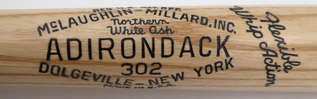 Willie Mays Autographed Adirondack Bat San Francisco Giants Beckett BAS QR #AC94213