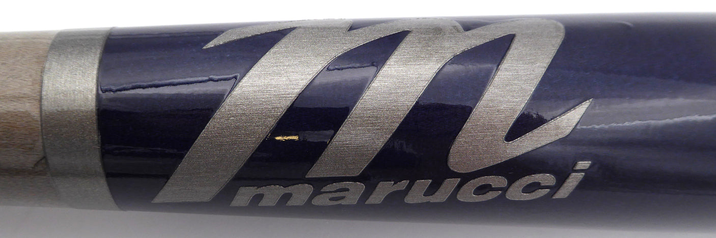 Dansby Swanson Autographed Game Model Marucci Bat Chicago Cubs Beckett BAS QR #BM98950