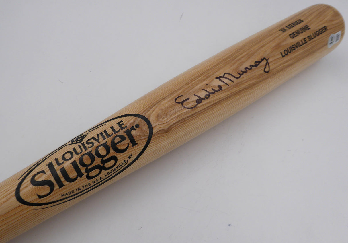 Eddie Murray Autographed Louisville Slugger Bat Baltimore Orioles Beckett BAS QR #BM02105