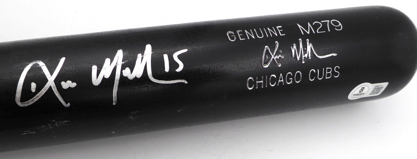 Kevin Millar Autographed Game Model Louisville Slugger M9 Bat Chicago Cubs Beckett BAS QR #BM02111