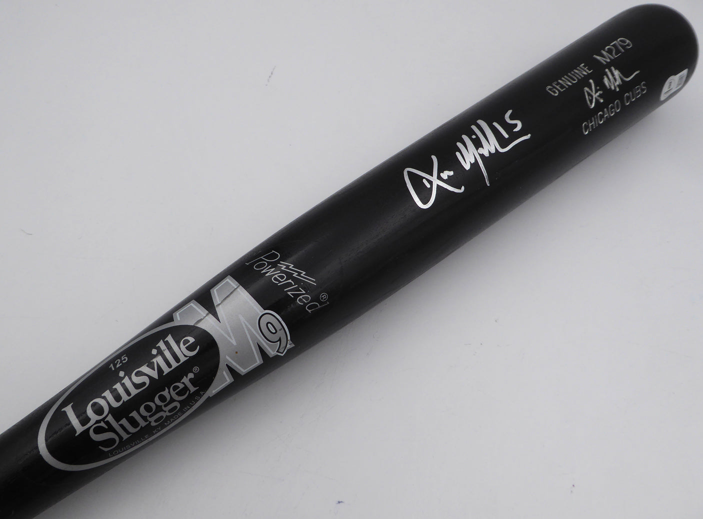 Kevin Millar Autographed Game Model Louisville Slugger M9 Bat Chicago Cubs Beckett BAS QR #BM02100