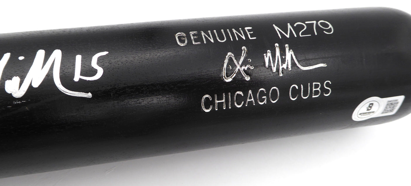 Kevin Millar Autographed Game Model Louisville Slugger M9 Bat Chicago Cubs Beckett BAS QR #BM02099