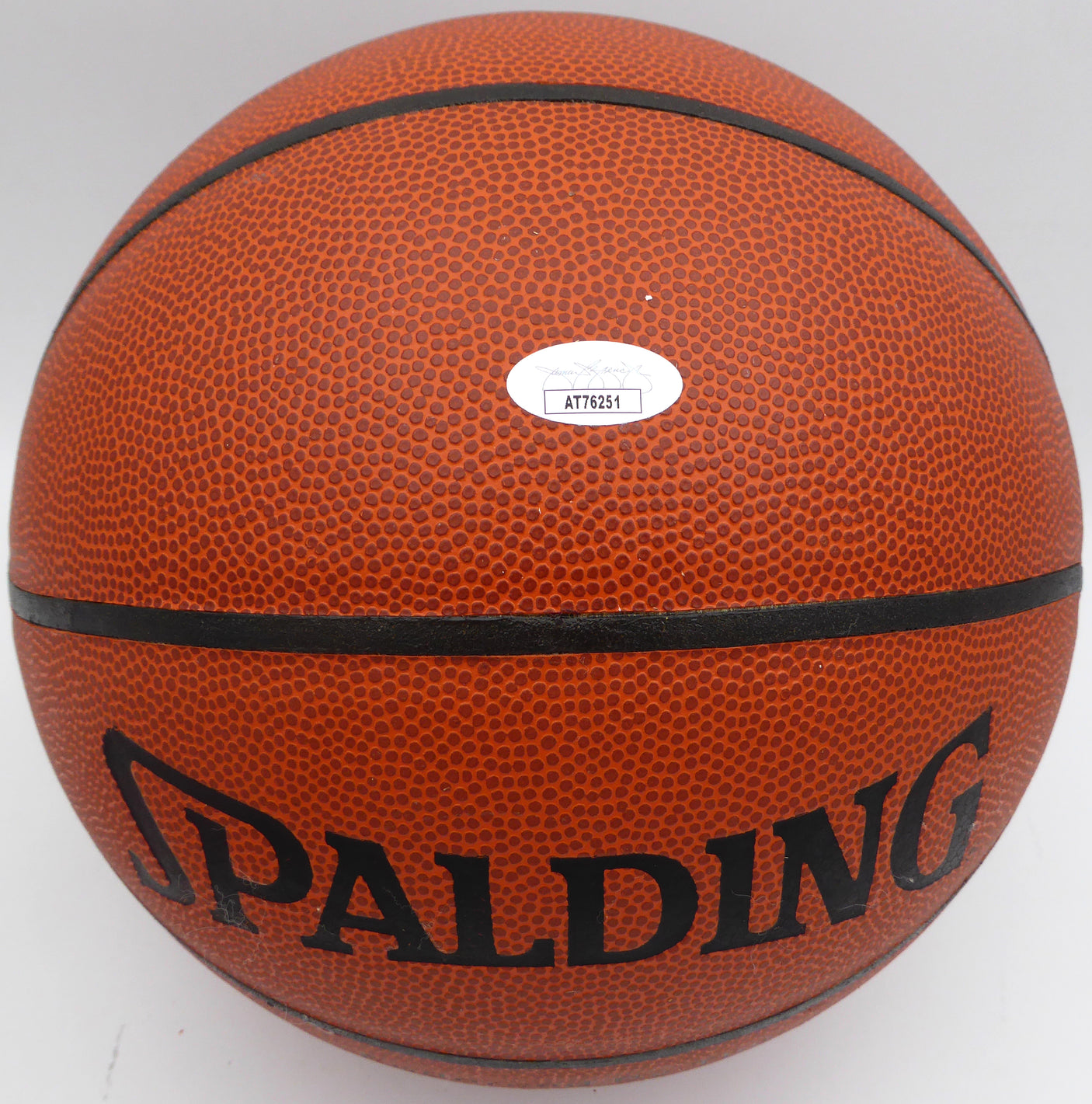 David Robinson Autographed Spalding I /O Basketball San Antonio Spurs JSA #AT76251