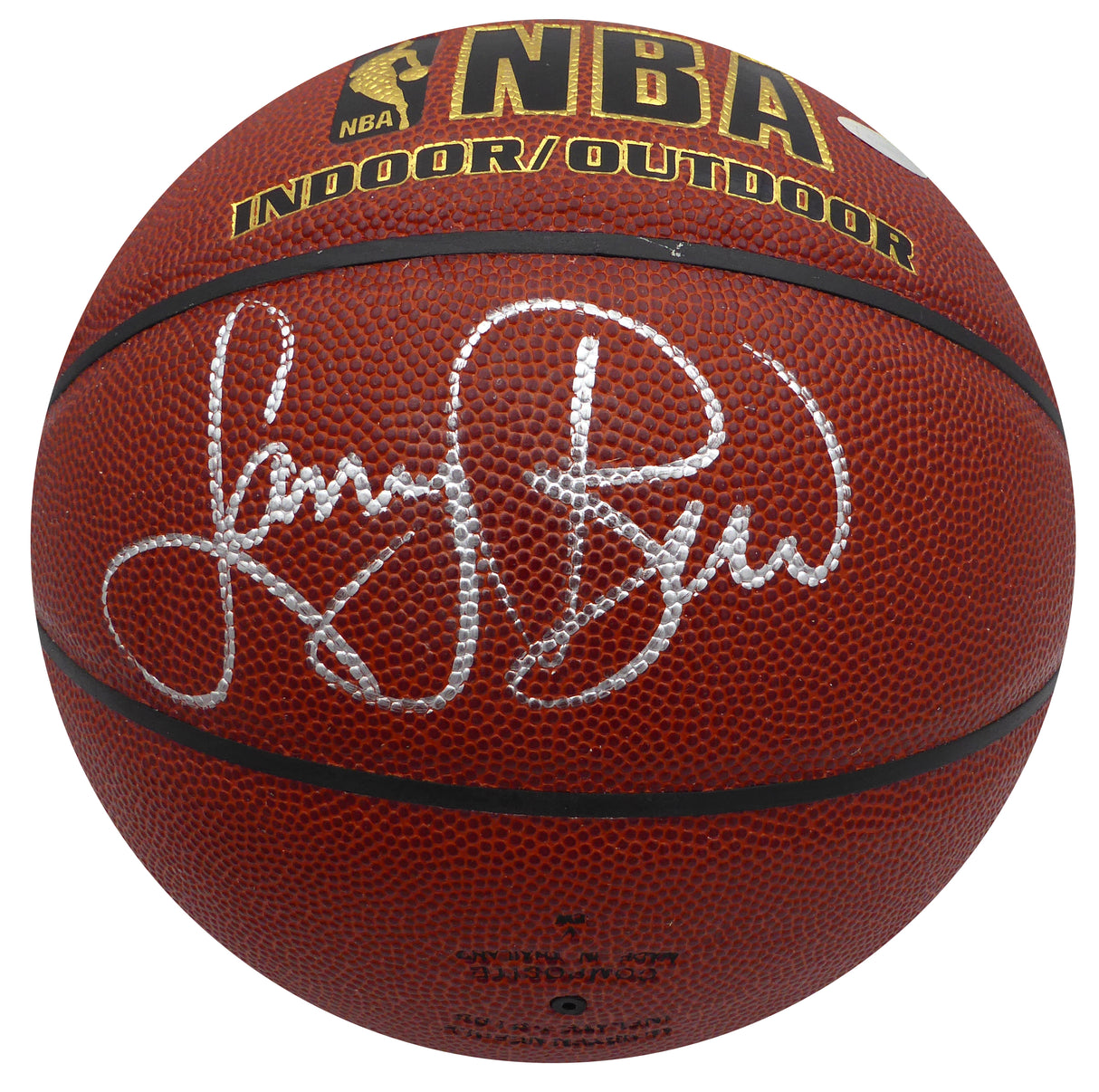 Larry Bird Autographed Spalding I /O Basketball Boston Celtics Steiner Holo SKU #234008