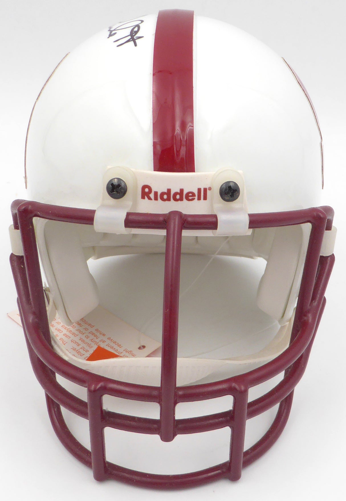 Jim Plunket Autographed White Replica Mini Helmet Stanford Cardinal Fanatics Holo #B802414