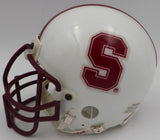 Jim Plunket Autographed White Replica Mini Helmet Stanford Cardinal Fanatics Holo #B802414