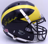 Jim Harbaugh Autographed Full Size Authentic Helmet Michigan Wolverines Fanatics Holo #A532142