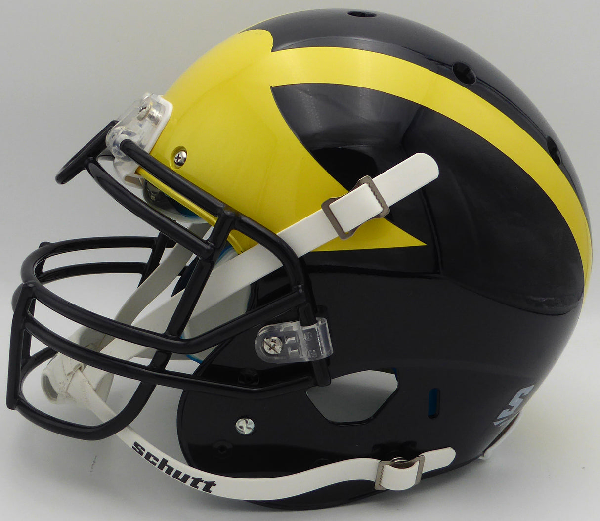 Jim Harbaugh Autographed Full Size Authentic Helmet Michigan Wolverines Fanatics Holo #A532142