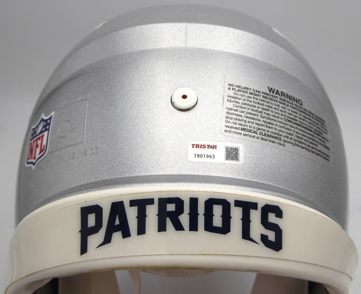 Tom Brady Autographed Full Size Authentic Helmet New England Patriots TriStar Holo #1901965