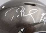 Tom Brady & Rob Gronkowski Autographed Full Size Authentic Helmet Tampa Bay Buccaneers Fanatics Holo #B241051