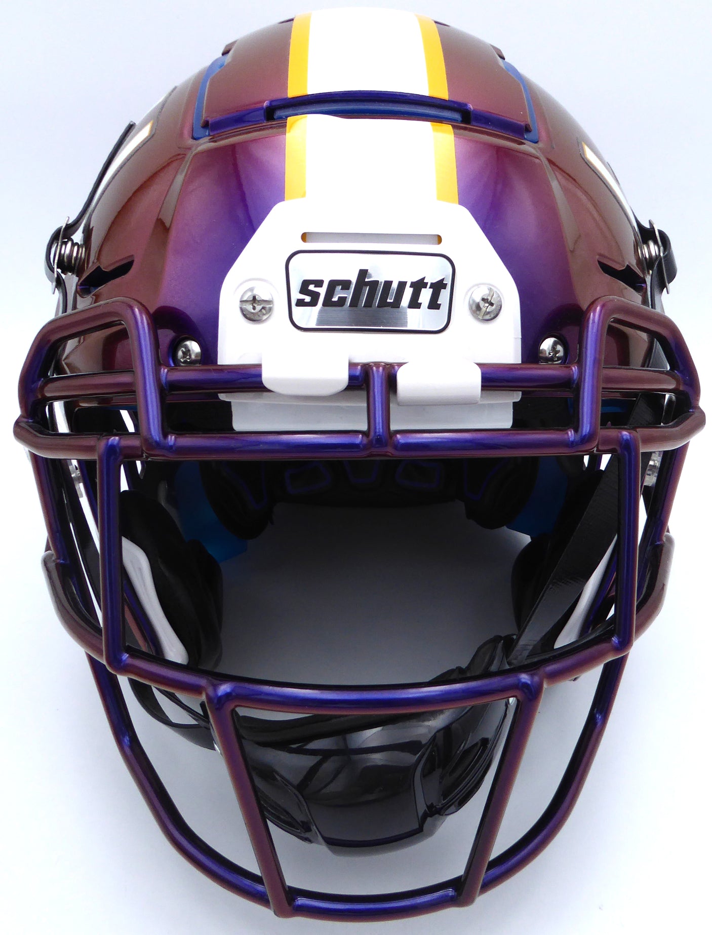 Joe Burrow Autographed LSU Tigers Purple Chrome Authentic Full Size Game Issued Speed Flex Helmet Limited Edition #1/1 Fanatics Holo #A838097