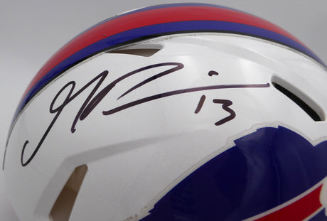 Gabe Davis Autographed Buffalo Bills Authentic Full Size Speed Helmet Beckett BAS QR #WS65659